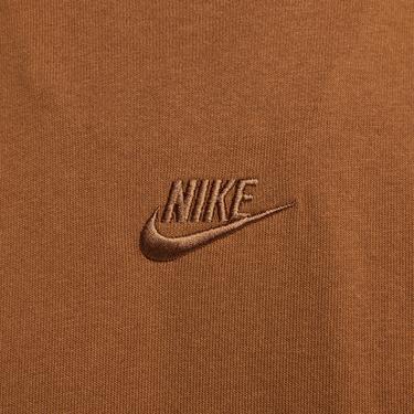  Nike Sportswear Premium Essentials Erkek Kahverengi T-Shirt