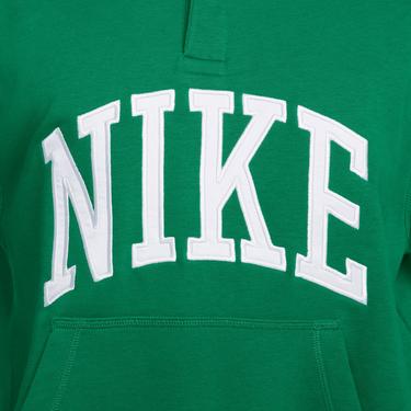  Nike Club Fleece Erkek Yeşil Uzun Kollu T-Shirt