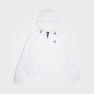  Converse Kadın Renk Bloklu Beyaz Rüzgarlık