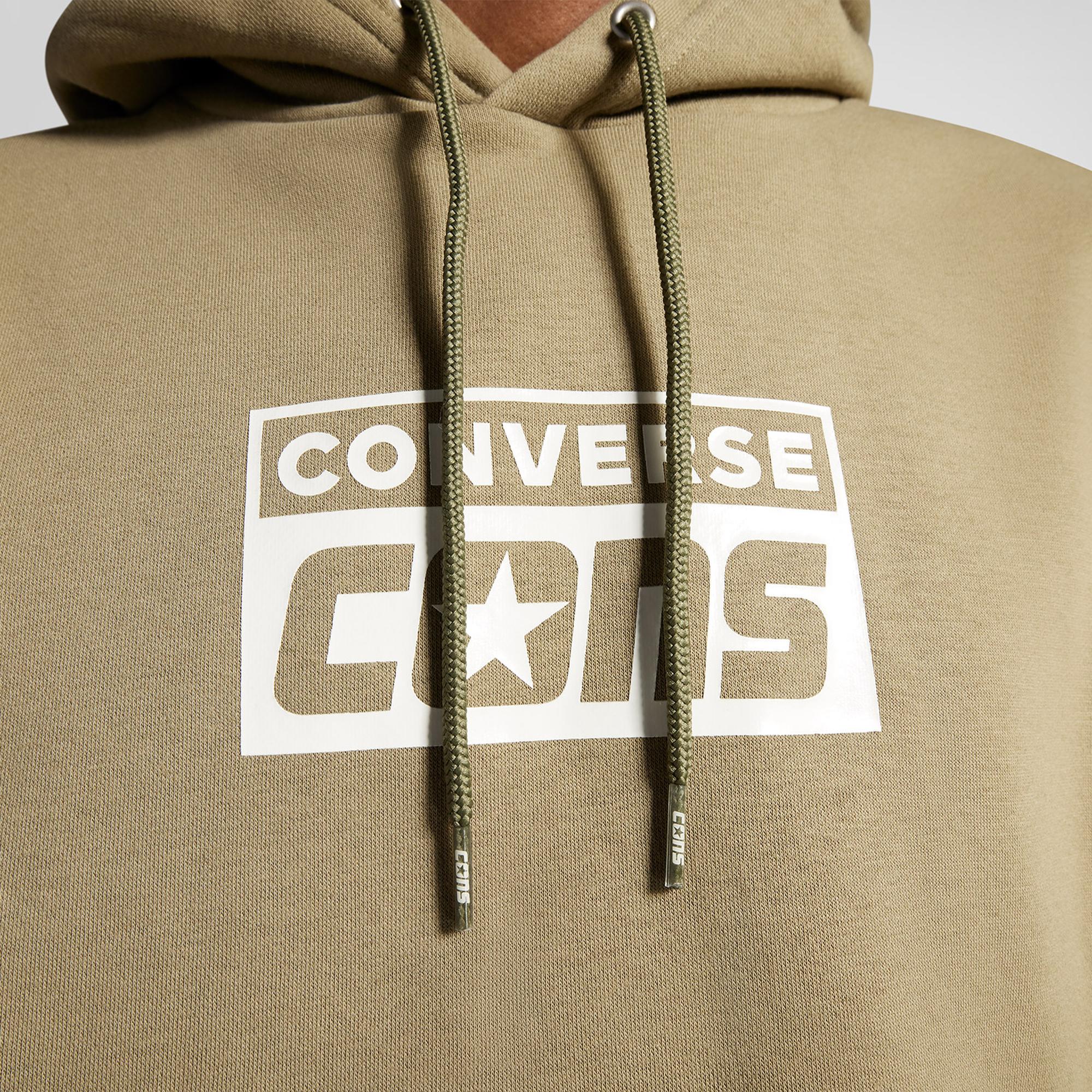 Converse Cons Erkek Haki Hoodie