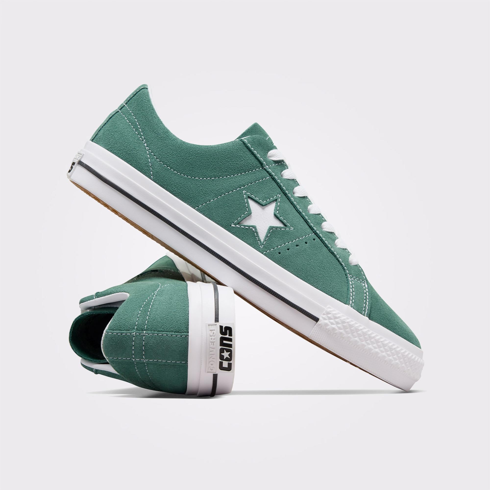 Converse Cons One Star Pro Unisex Yeşil Sneaker