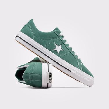  Converse Cons One Star Pro Unisex Yeşil Sneaker