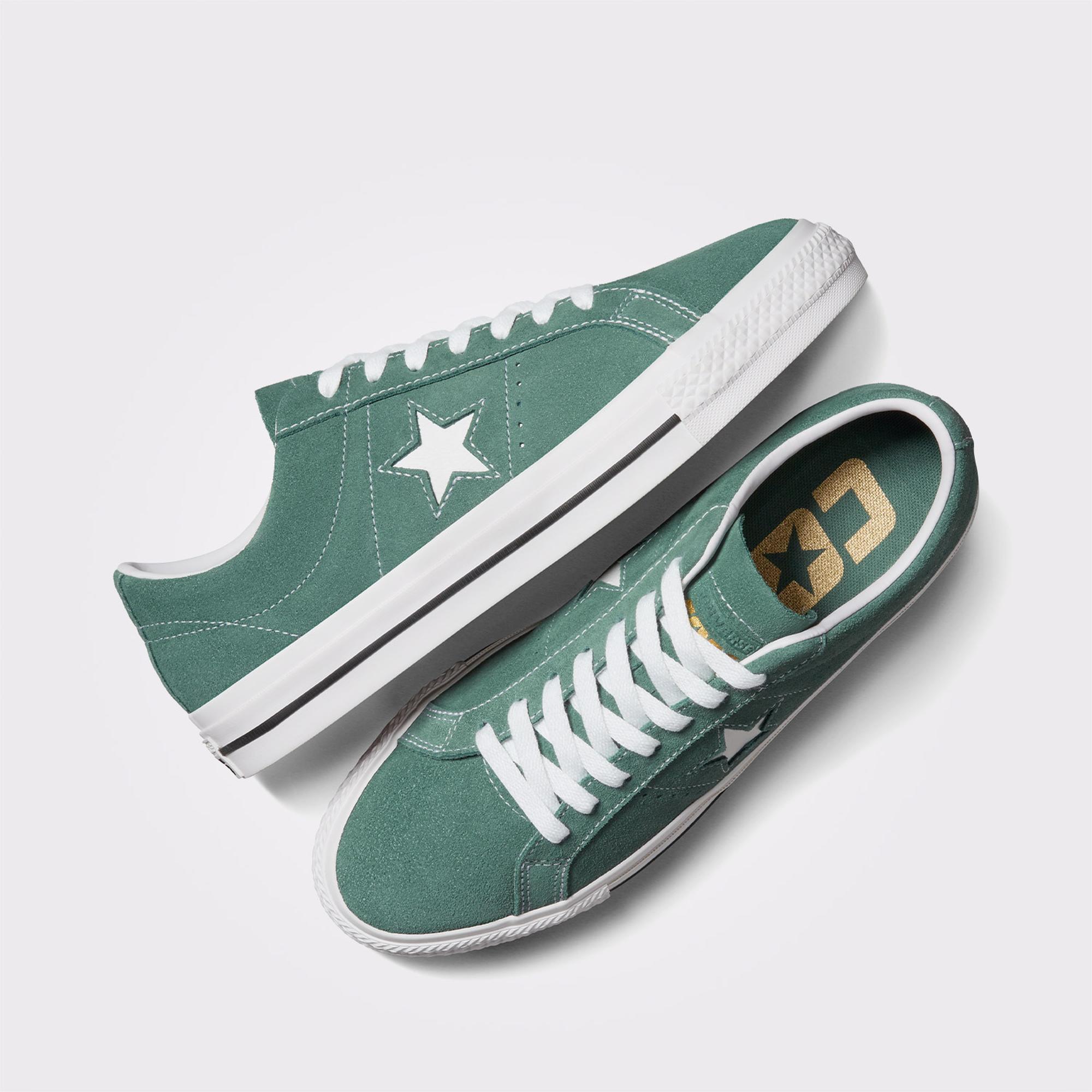 Converse Cons One Star Pro Unisex Yeşil Sneaker