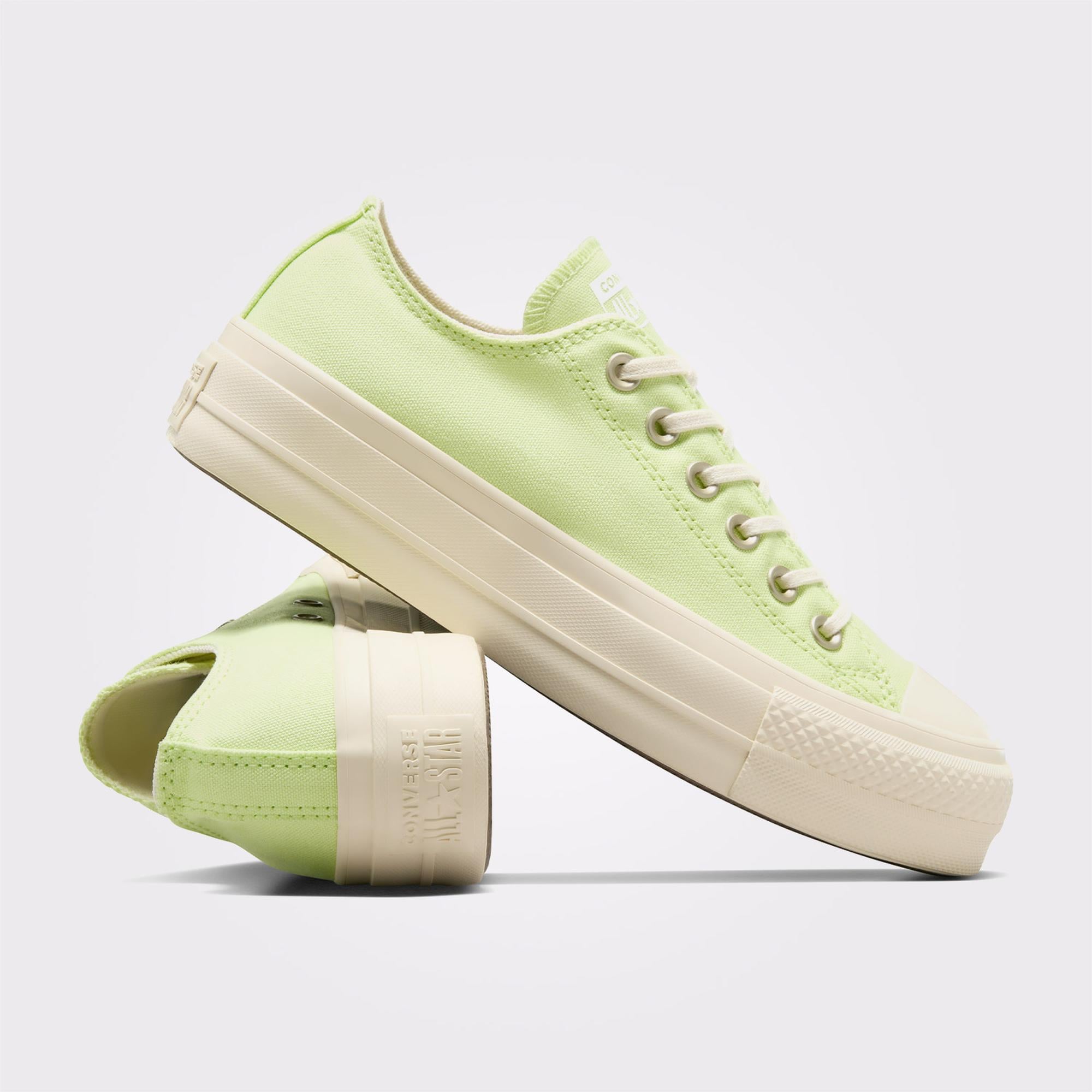 Converse Chuck Taylor All Star Lift Kadın Yeşil Platform Sneaker