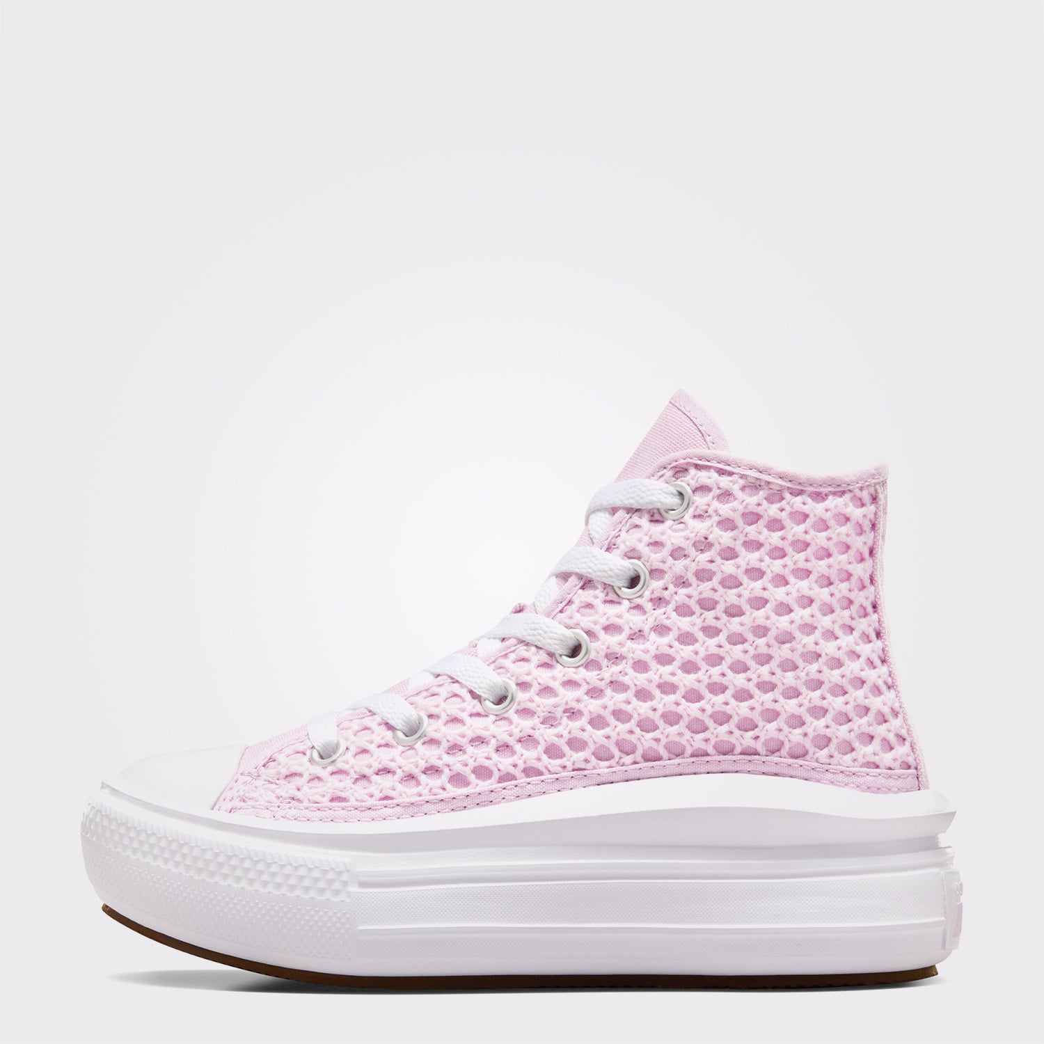 Converse Chuck Taylor All Star Move Çocuk Pembe Platform Sneaker - Görsel 3