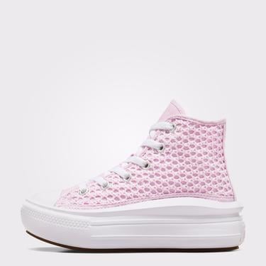  Converse Chuck Taylor All Star Move Çocuk Pembe Platform Sneaker