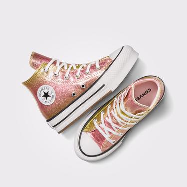  Converse Chuck Taylor All Star EVA Lift Platform Çocuk Renkli Platform Sneaker