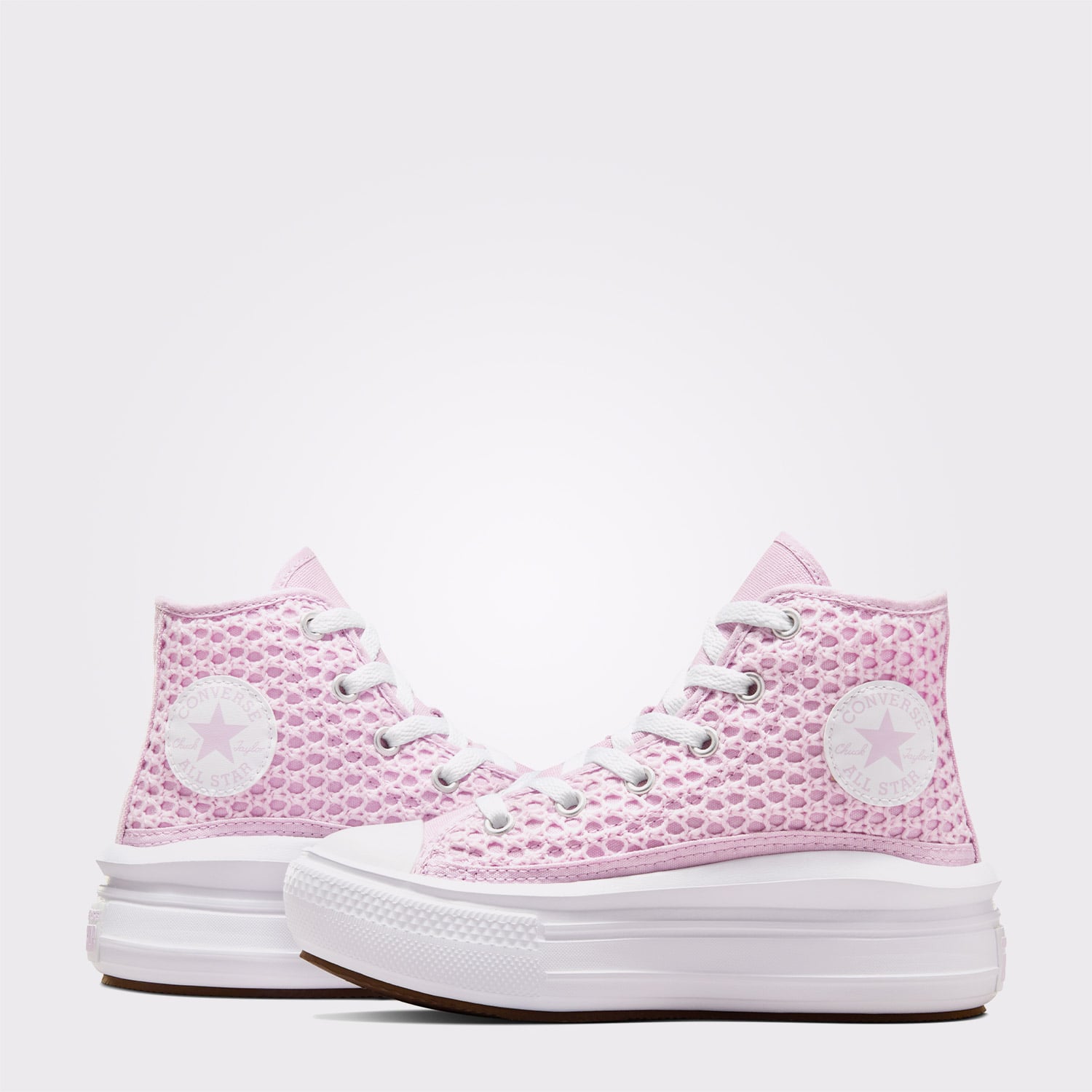 Converse Chuck Taylor All Star Move Çocuk Pembe Platform Sneaker - Görsel 6