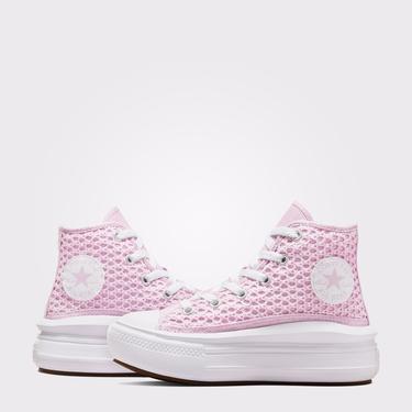  Converse Chuck Taylor All Star Move Çocuk Pembe Platform Sneaker