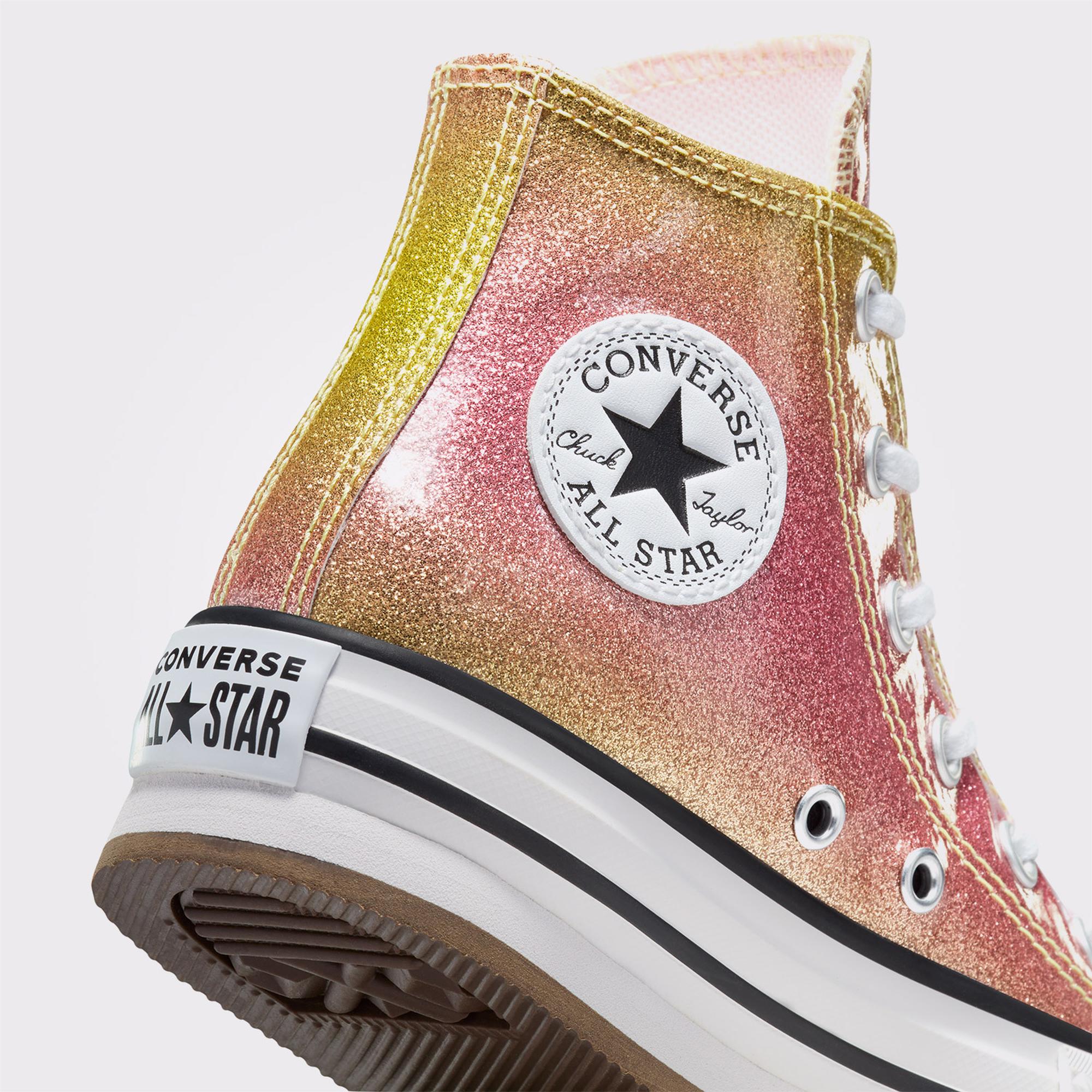 Converse Chuck Taylor All Star EVA Lift Platform Çocuk Renkli Platform Sneaker