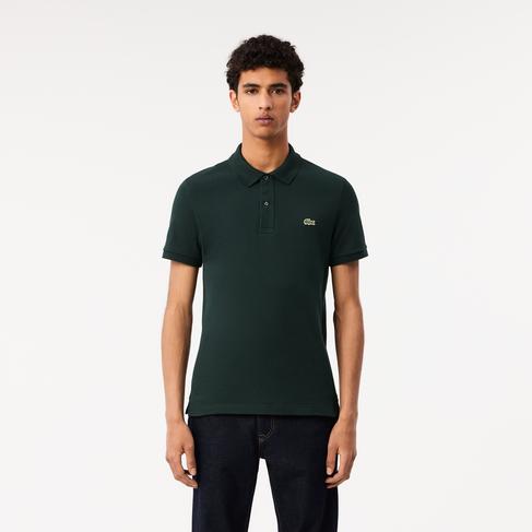  Lacoste L.12.12 Erkek Slim Fit Koyu Yeşil Polo