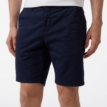  Nautica Erkek Lacivert Slim Fit Baskılı Bermuda Şort