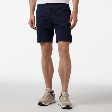  Nautica Erkek Lacivert Slim Fit Baskılı Bermuda Şort