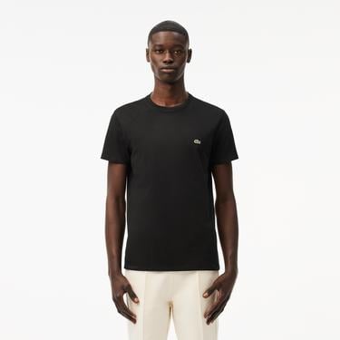  Lacoste Erkek Regular Fit Bisiklet Yaka Siyah T-Shirt