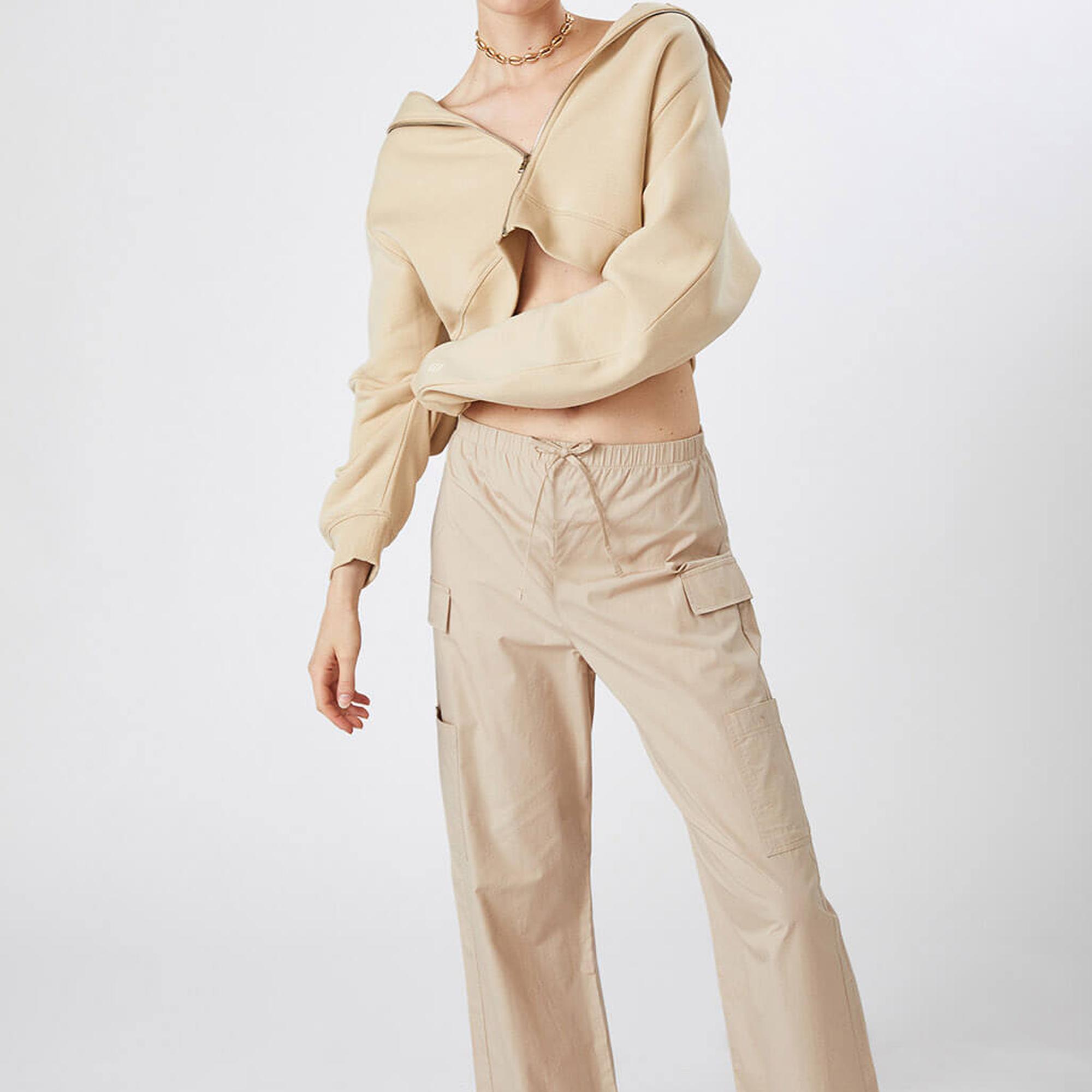 Poplin Kargo Pantolon