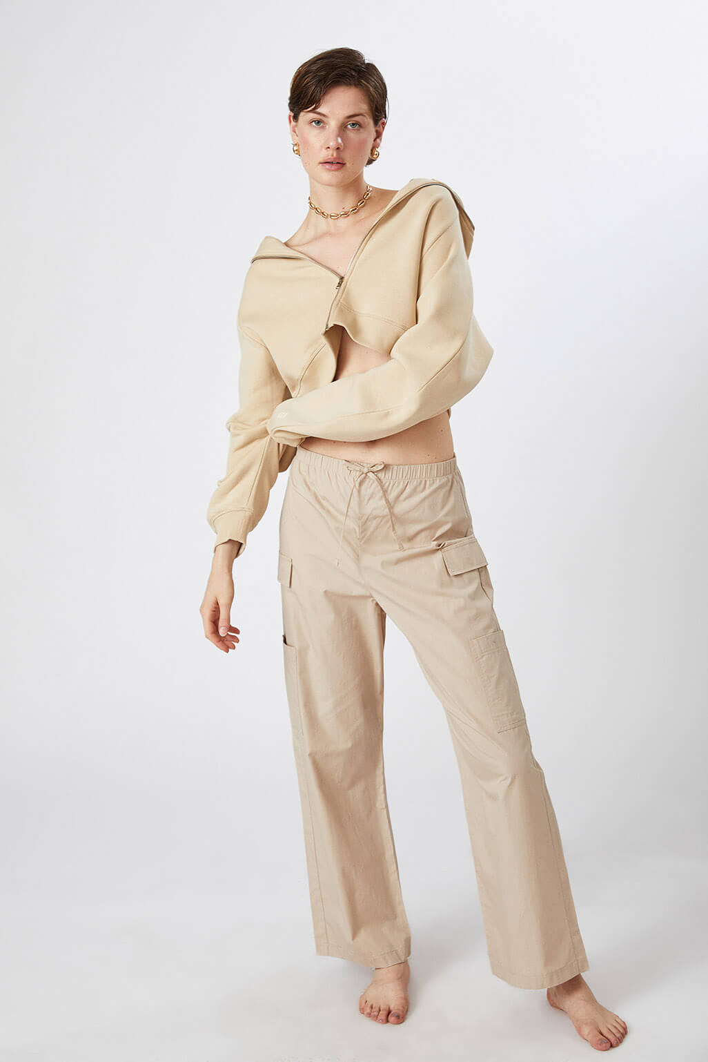  Poplin Kargo Pantolon