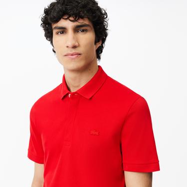  Lacoste Paris Erkek Regular Fit Kırmızı Polo