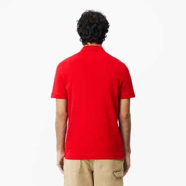  Lacoste Paris Erkek Regular Fit Kırmızı Polo
