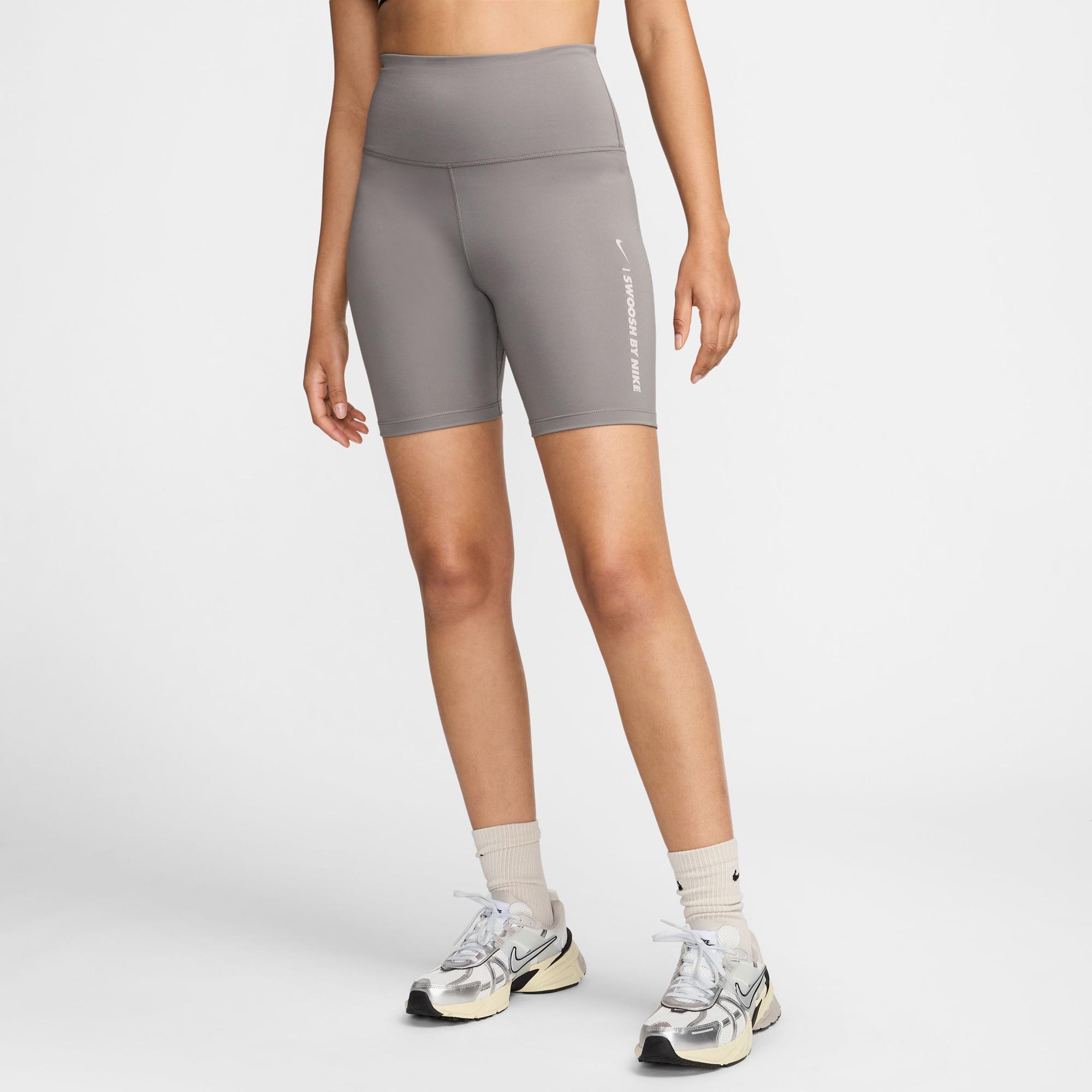 Nike One Dri-Fit High Rise Kadın Gri Tayt