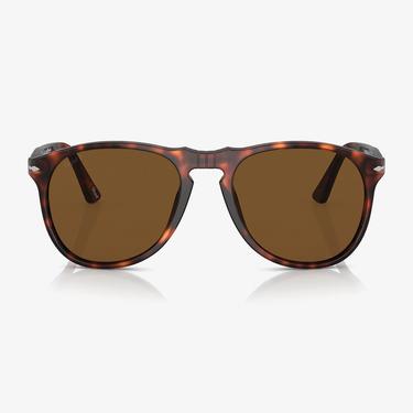  PERSOL Acetate Erkek Kahverengi Güneş Gözlüğü