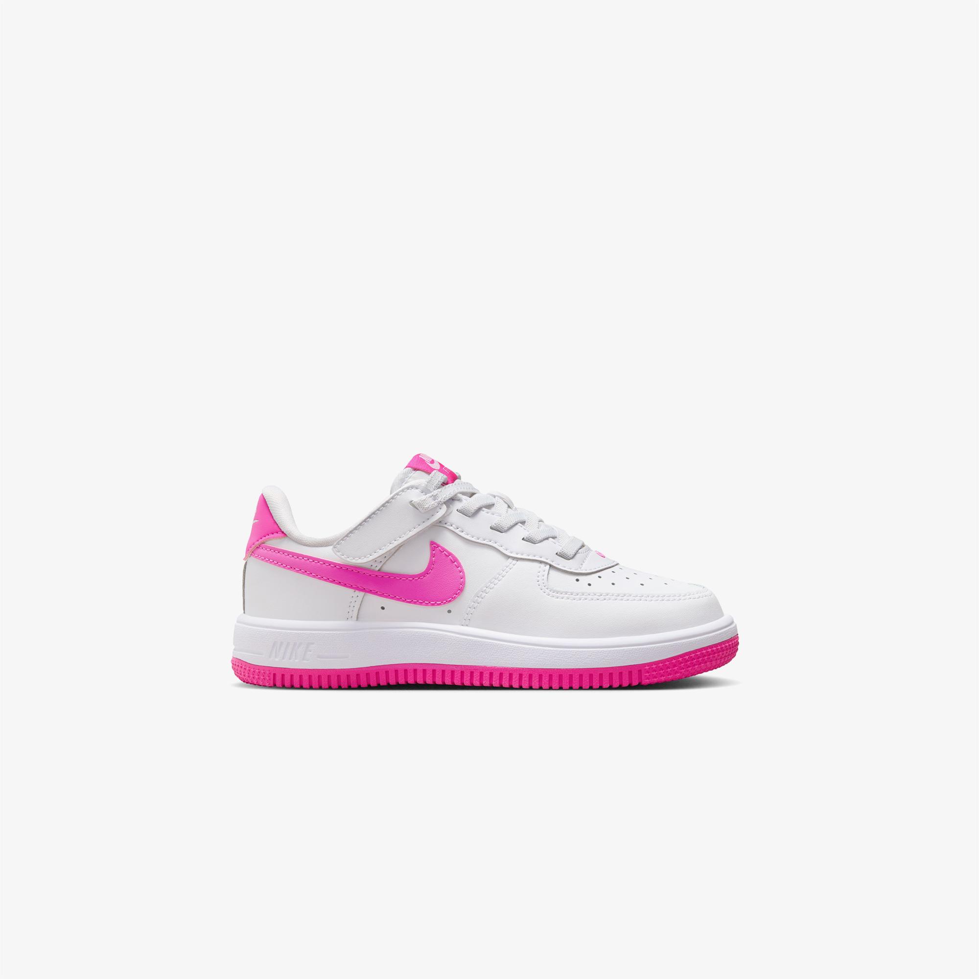 Nike Force 1 Low EasyOn Çocuk Beyaz Spor Ayakkabı