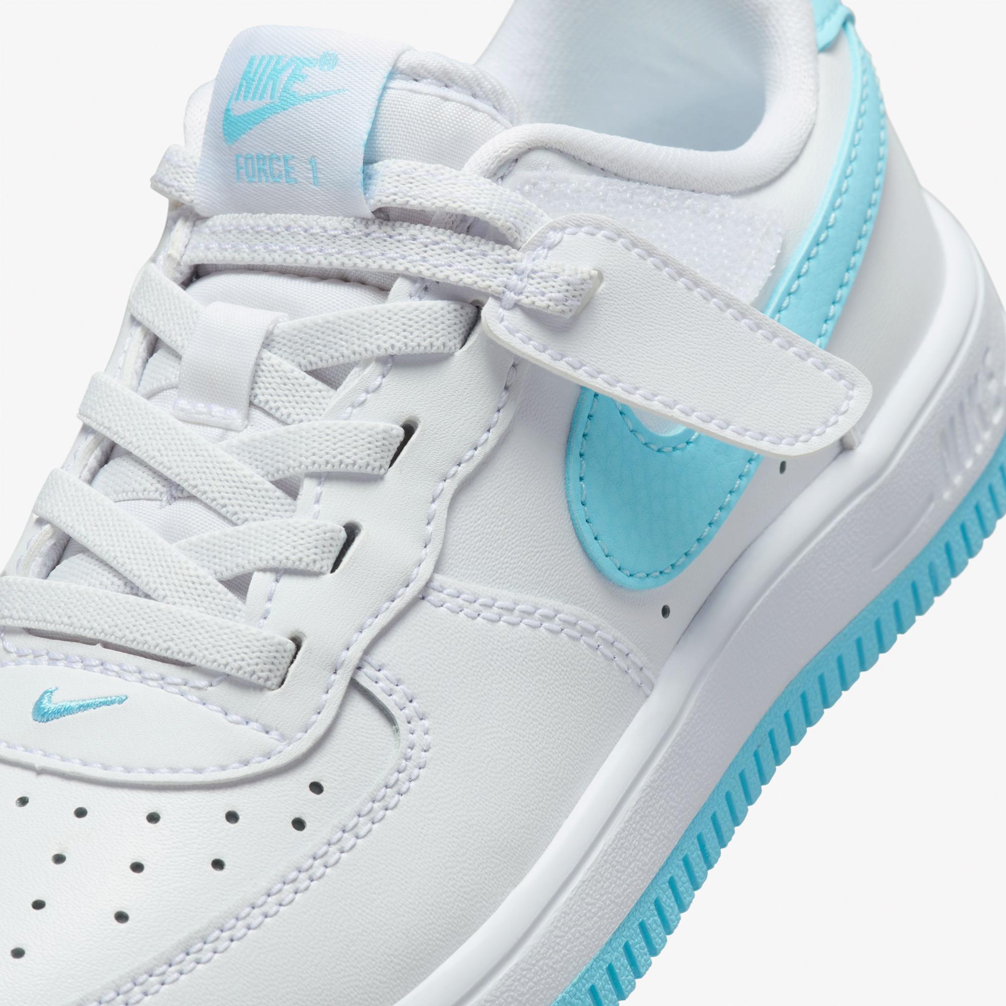 Nike Force 1 Low EasyOn Çocuk Beyaz Spor Ayakkabı