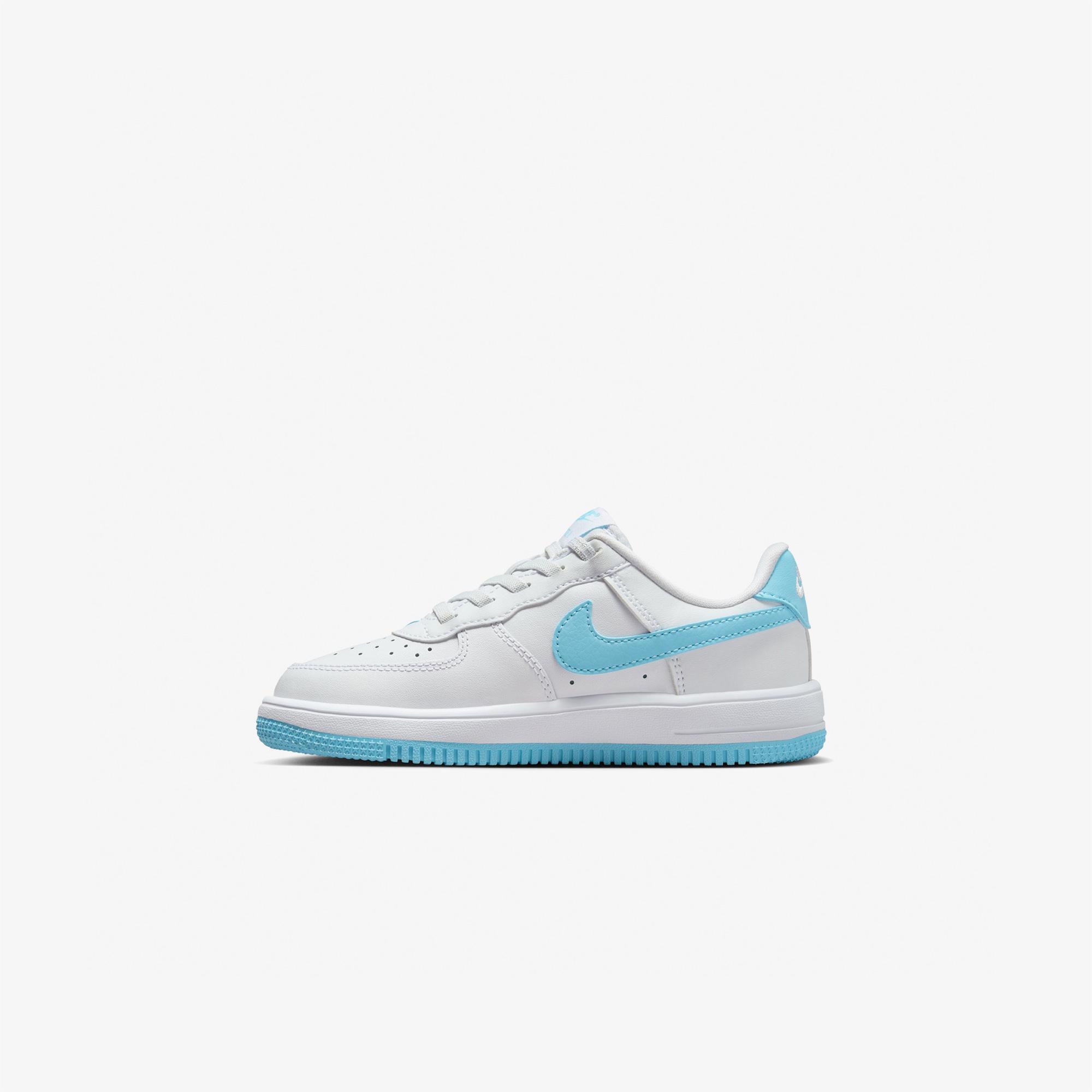 Nike Force 1 Low EasyOn Çocuk Beyaz Spor Ayakkabı