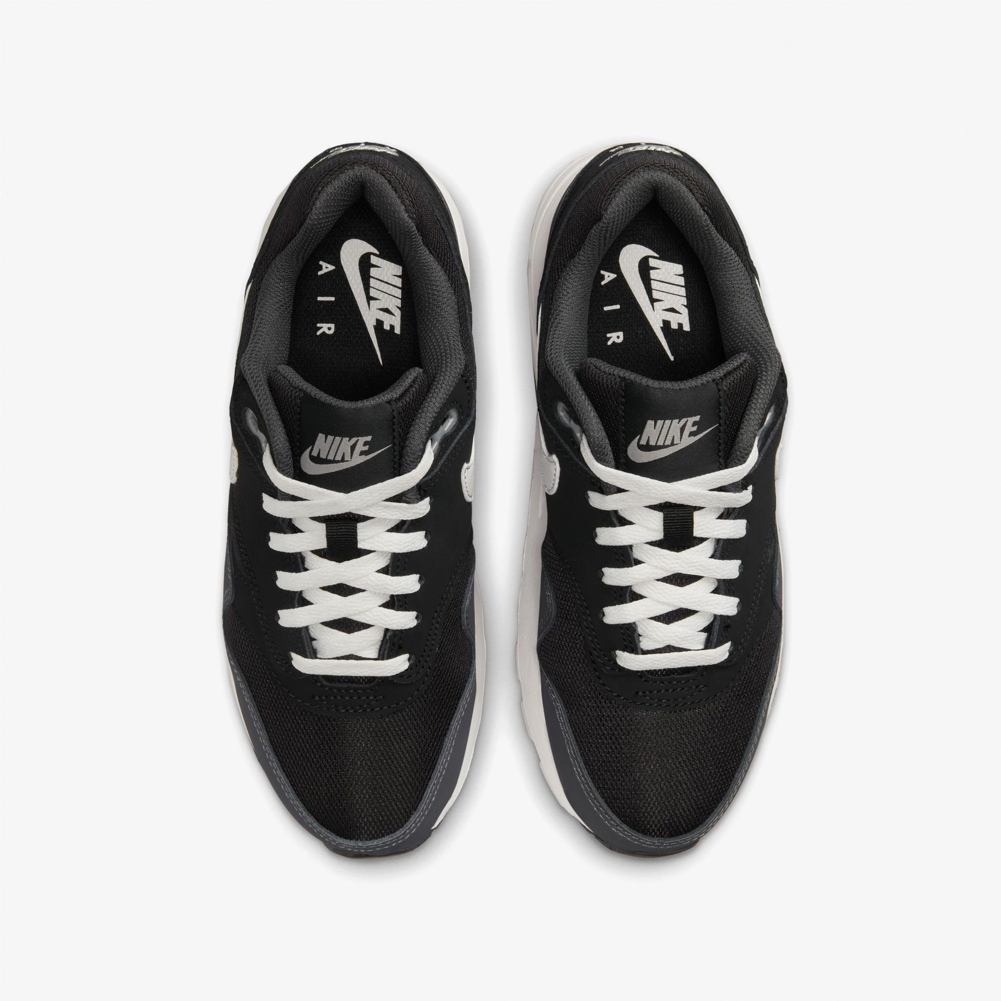 Nike Air Max 1 Genç Çocuk Siyah Spor Ayakkabı