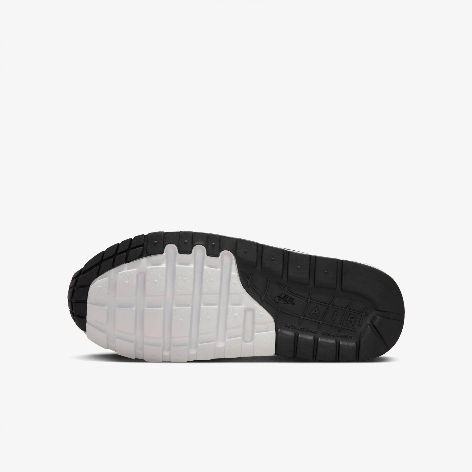 Nike Air Max 1 Genç Çocuk Siyah Spor Ayakkabı