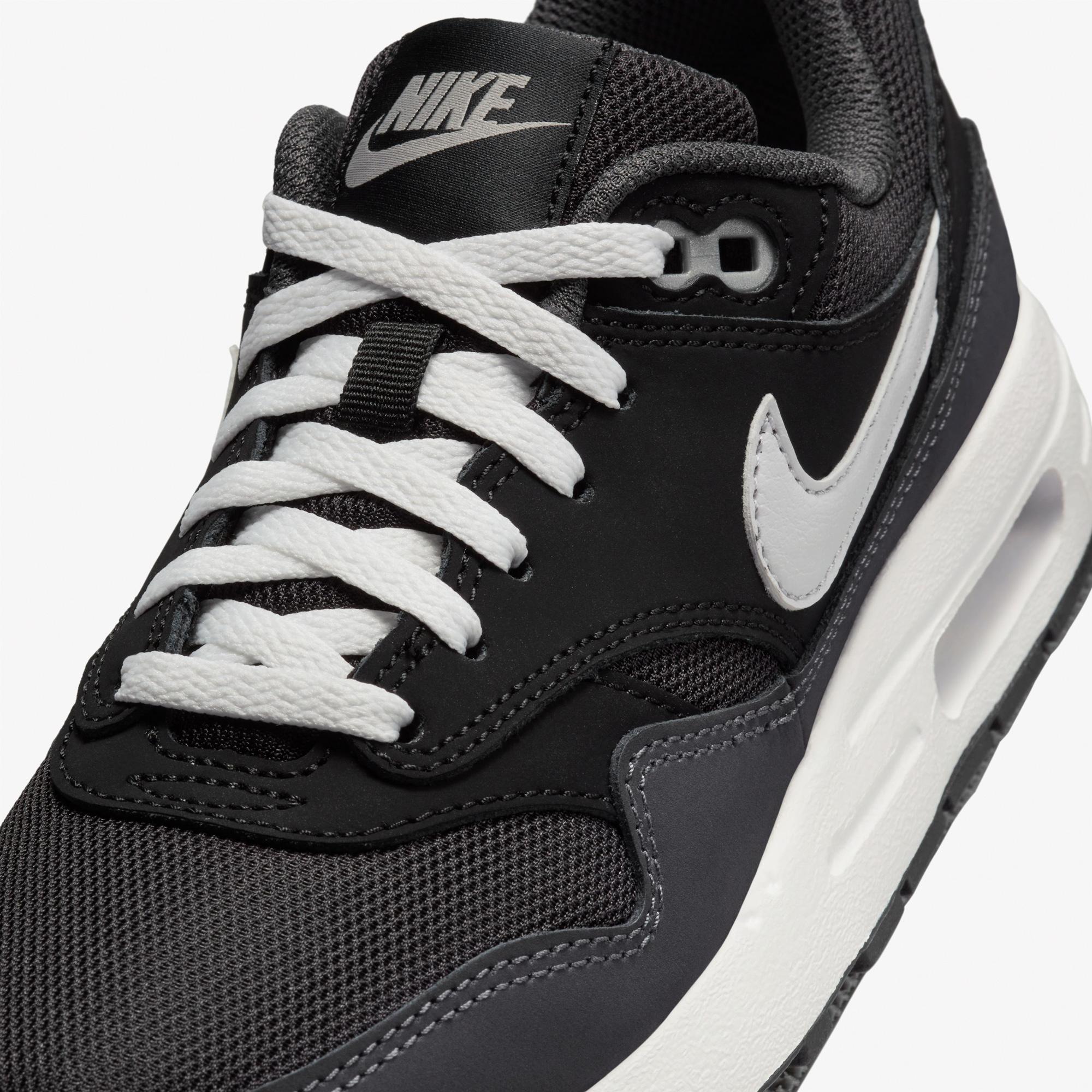 Nike Air Max 1 Genç Çocuk Siyah Spor Ayakkabı
