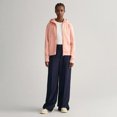  GANT Kadın Turuncu Regular Fit Kapüşonlu Sweatshirt