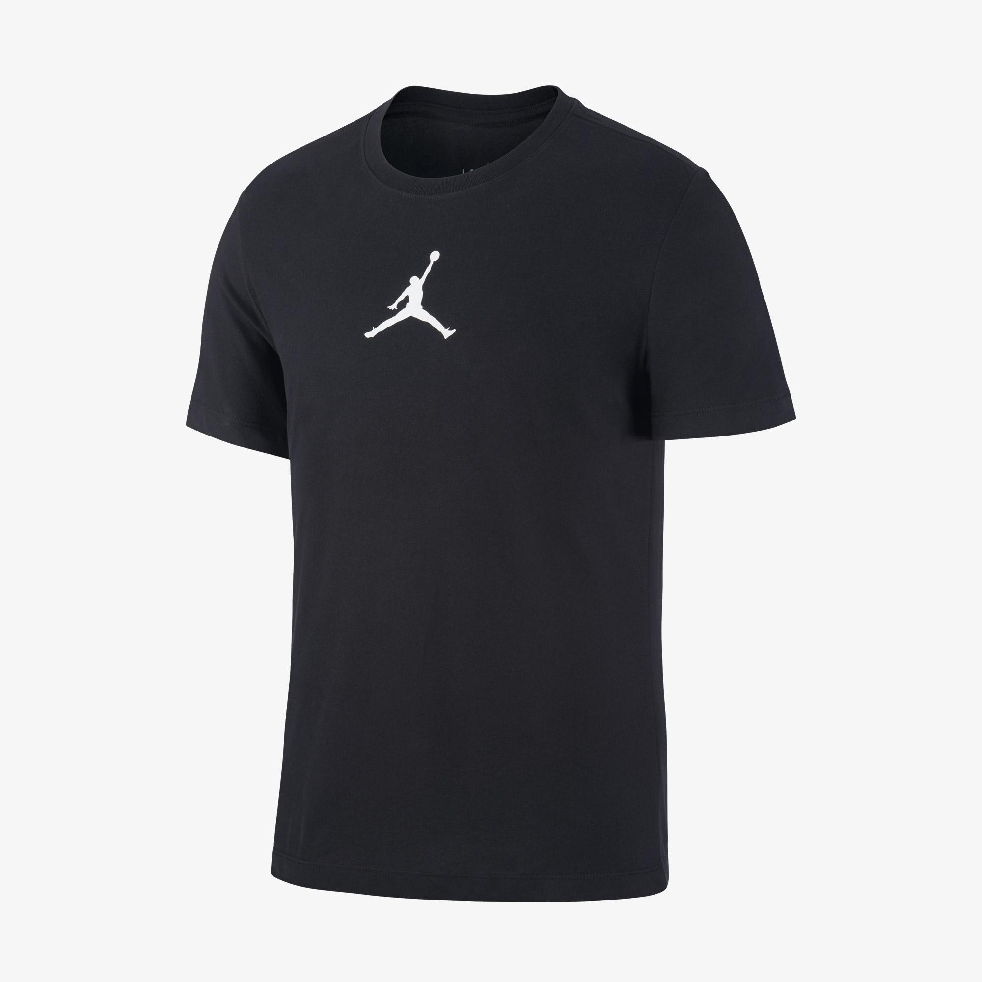 Jordan Jumpman Dri-Fit Crew Erkek Siyah T-Shirt