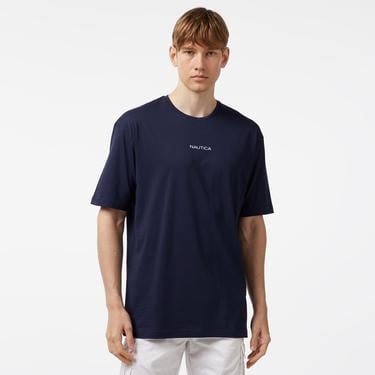  Nautica Erkek Lacivert Oversize T-Shirt