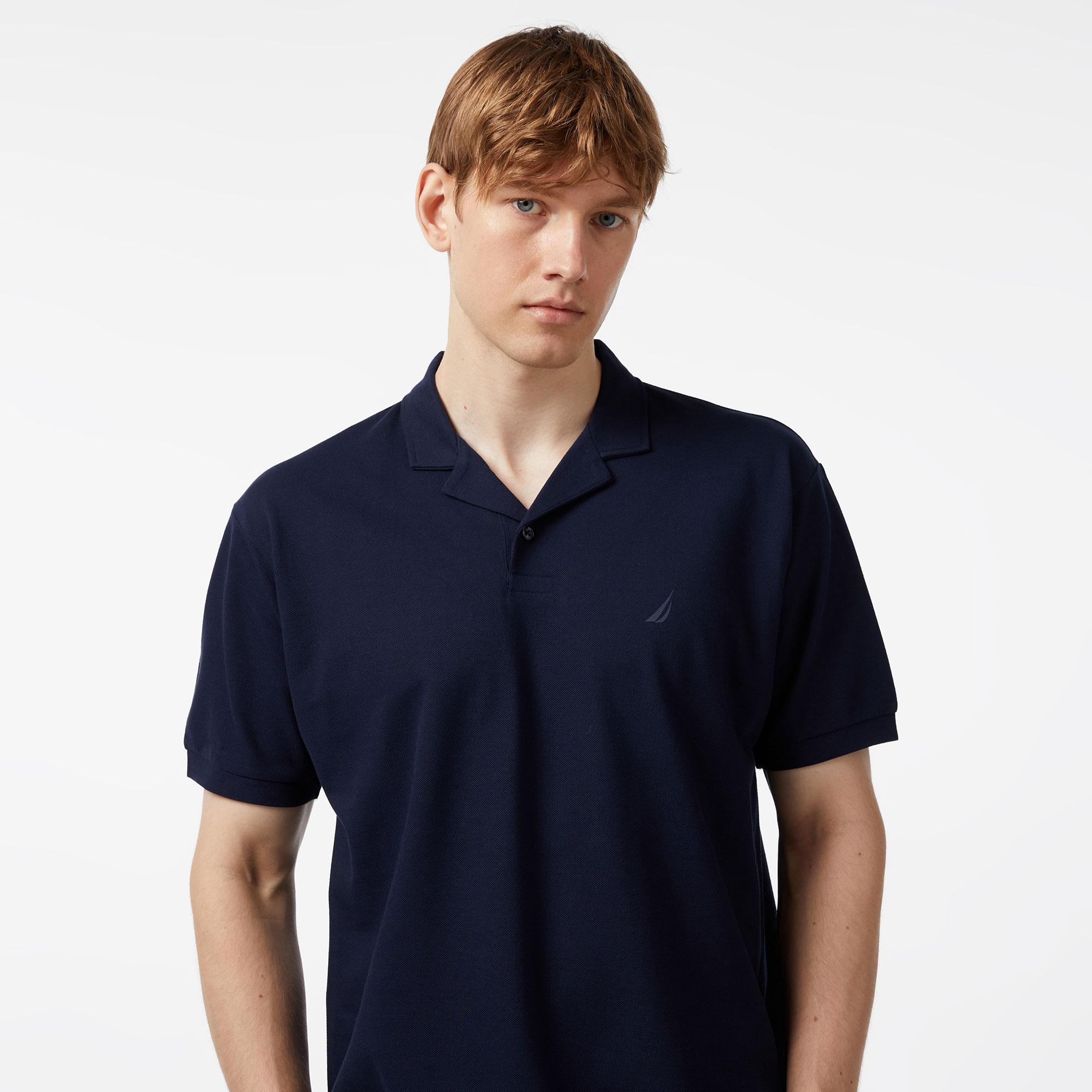Nautica Erkek Lacivert Classic Fit Kısa Kollu Polo