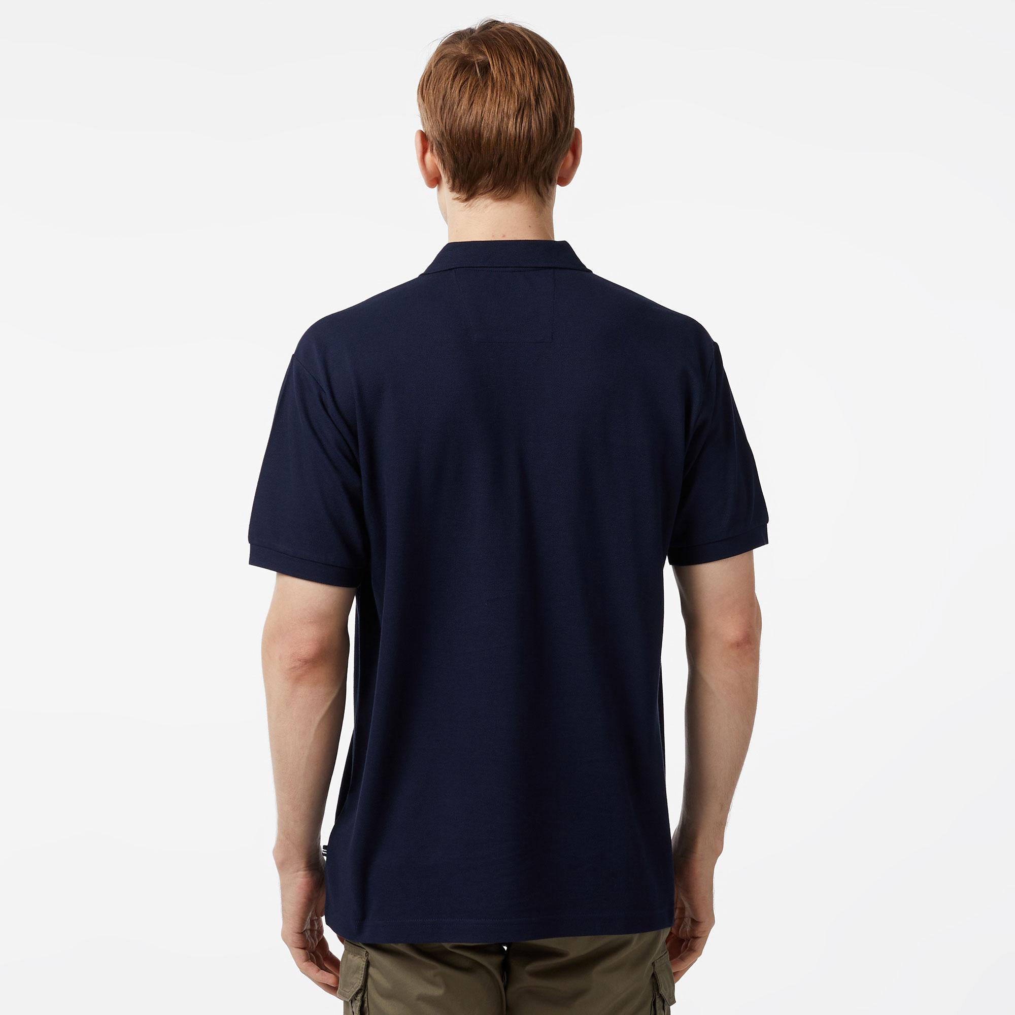 Nautica Erkek Lacivert Classic Fit Kısa Kollu Polo