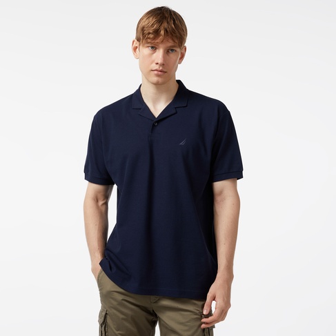  Nautica Erkek Lacivert Classic Fit Kısa Kollu Polo