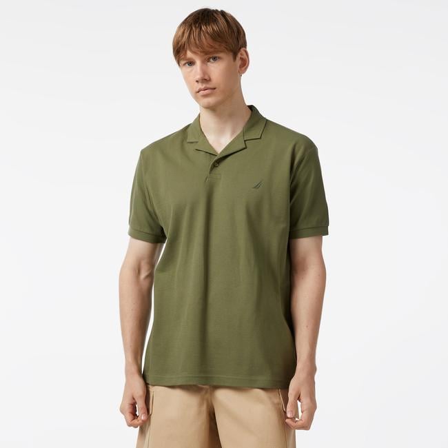  Nautica Erkek Yeşil Classic Fit Kısa Kollu Polo