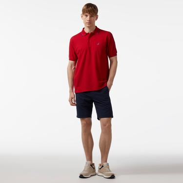  Nautica Erkek Kırmızı Classic Fit Kısa Kollu Polo