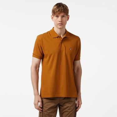  Nautica Erkek Kahverengi Classic Fit Kısa Kollu Polo