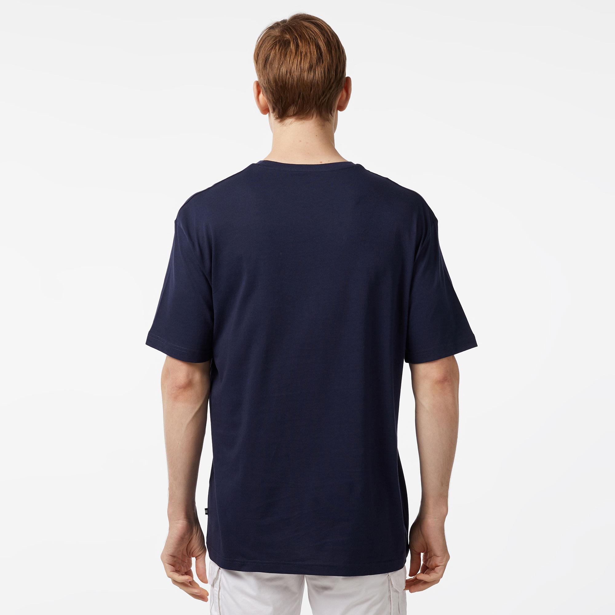 Nautica Erkek Lacivert Oversize T-Shirt