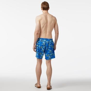  Nautica Erkek Mavi Standart Fit Mayo Şort