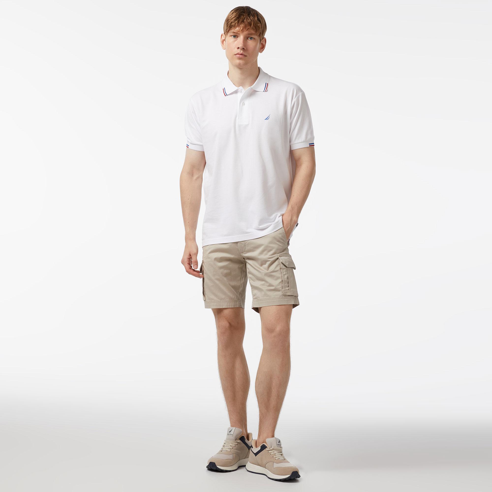 Nautica Erkek Bej Regular Fit Şort