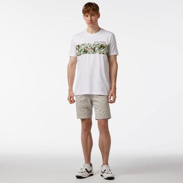  Nautica Erkek Beyaz Standart Fit T-Shirt