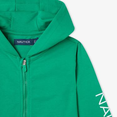  Nautica Erkek Çocuk Yeşil Standart Fit Sweatshirt