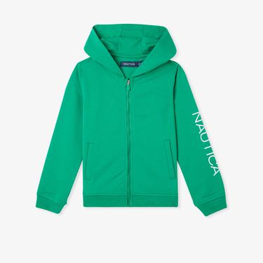  Nautica Erkek Çocuk Yeşil Standart Fit Sweatshirt