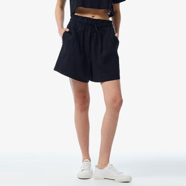  Nautica Kadın Siyah Relaxed Fit Şort
