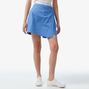  Nautica Kadın Mavi Standart Fit Şort Etek