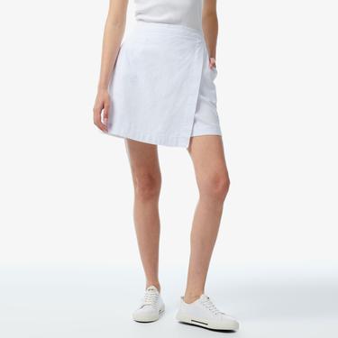  Nautica Kadın Beyaz Standart Fit Şort Etek