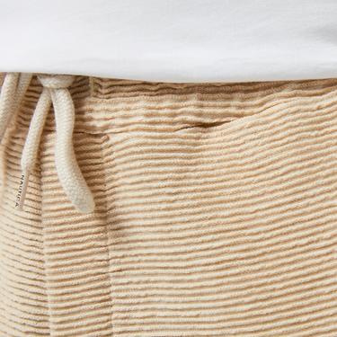  Nautica Erkek Bej Standart Fit Şort