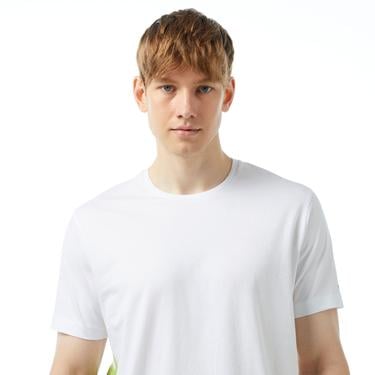  Nautica Erkek Beyaz Standart Fit T-Shirt